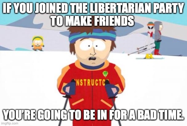 We don’t work for liberty in our lifetime to make friends.