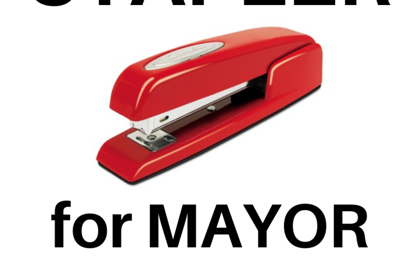 Stapler brings it together.