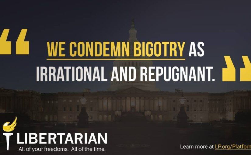 We condemn bigotry as irrational and repugnant.